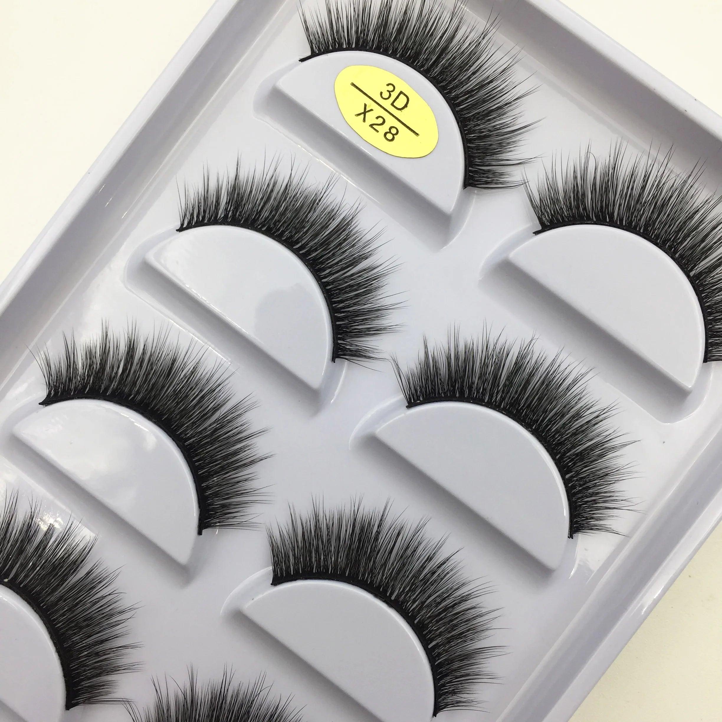 33 Style 10/50/100 Boxes 5 Pairs Natural 3D Mink False Eyelashes Makeup Fake Eye Lashes Faux Cils Make Up Beauty Tools Wholesale Purest Peak